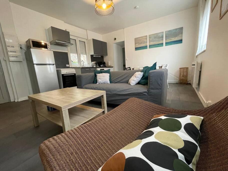 Appartement 2 Chambres A 3 Min A Pied De La Plage Сен-Валери-ан Ко Экстерьер фото